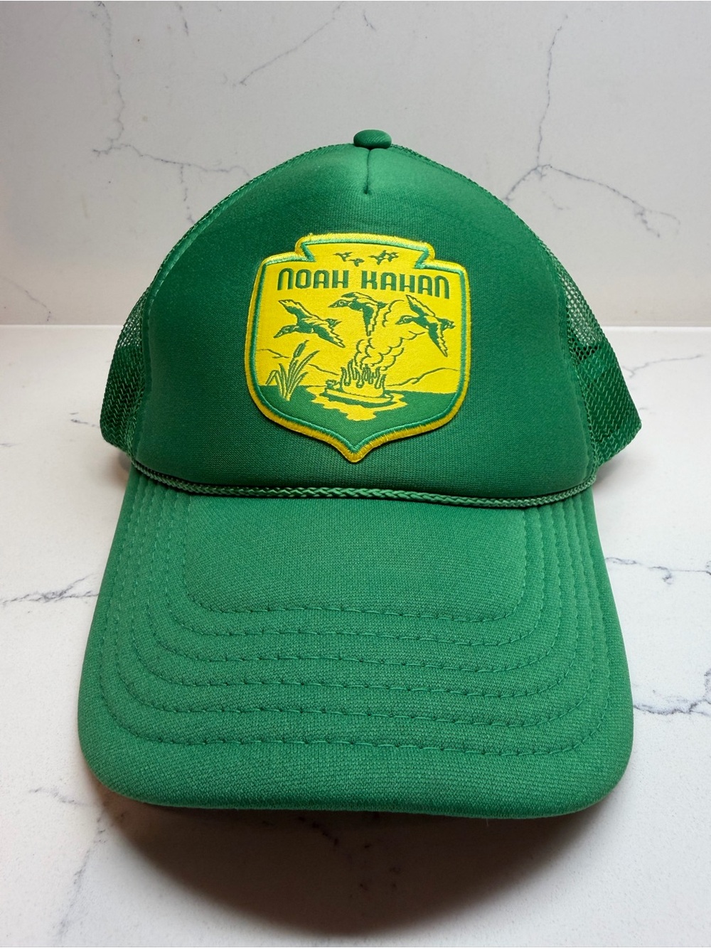 Noah Kahan Green Mesh Trucker Cap